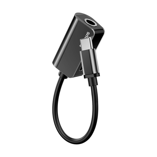 Adaptador USB-C a conector de 3,5 mm/USB-C A1439 negro