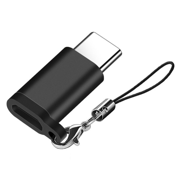 Adaptador USB-C/Micro USB negro 2