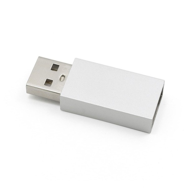 Adaptador USB para bloqueio de transferência de dados branco