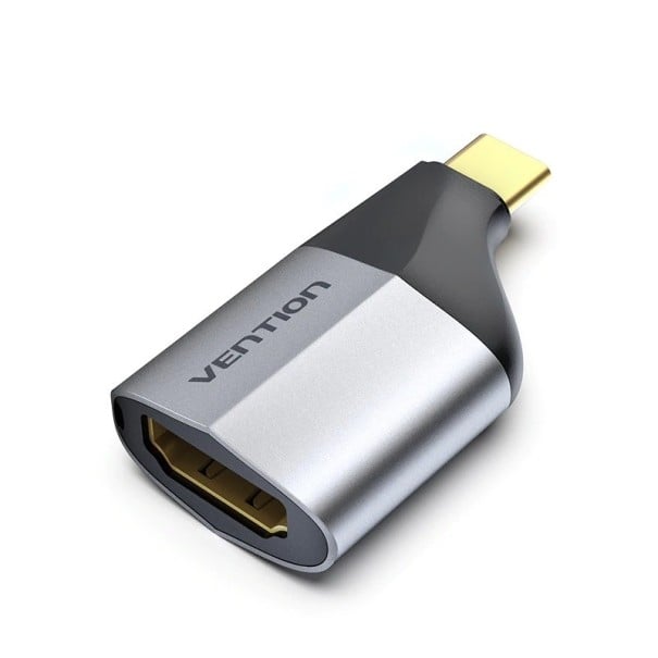 Adaptateur USB-C vers HDMI 2.0 pour connecter un moniteur ou une télévision Résolution jusqu'à 4K Corps en aluminium compact 3,8 x 2,4 x 1,2 cm 1