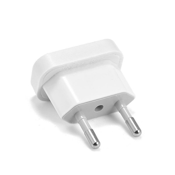 Adapter podróżny USA do UE 4,8 mm biały