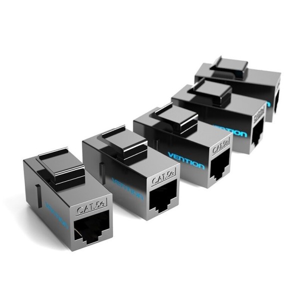 Adapter til CAT 5e RJ45 F/F 5 stk