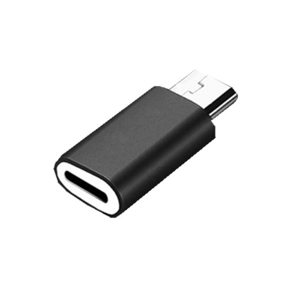 Adapter til Micro USB til Apple Lightning sort