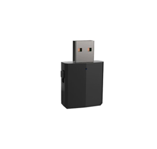 Adapter USB bluetooth z kablem jack 3,5 mm czarny
