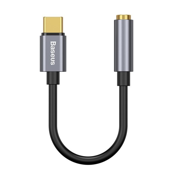 Adapter USB-C do gniazda K103 3,5 mm szary