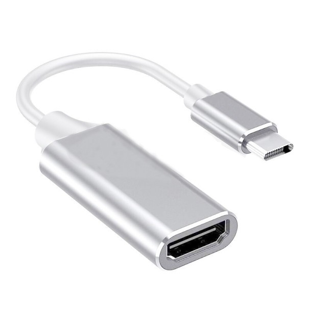 Adaptér USB-C na HDMI stříbrná