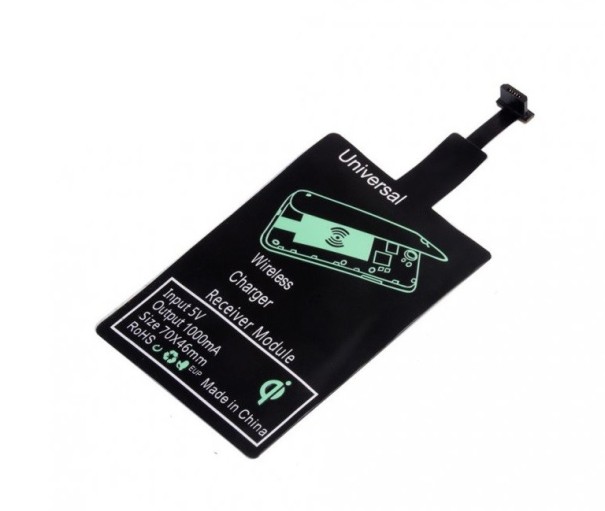 Adapter vezeték nélküli töltéshez Micro USB / USB-C / Lightning 1