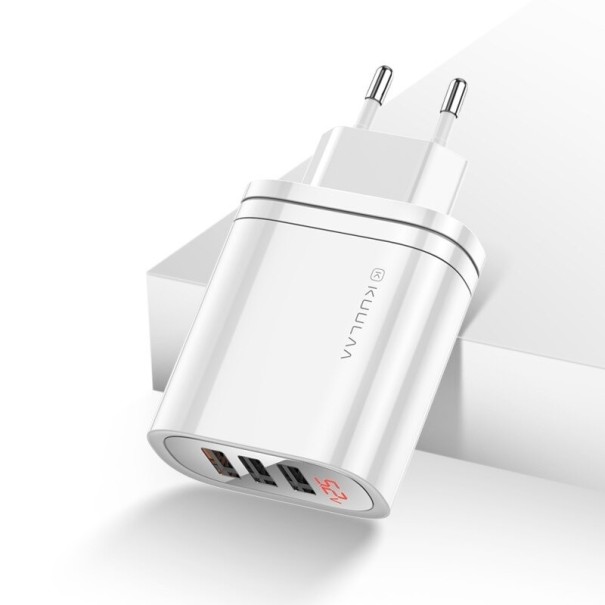 Adaptor de rețea USB Quick Charge K702 alb
