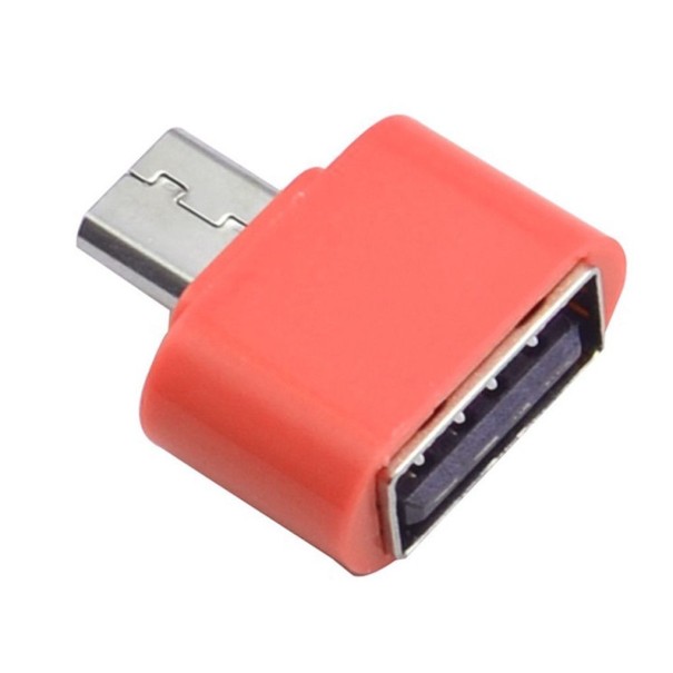 Adaptor Micro USB la USB K58 portocale
