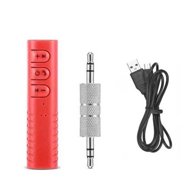 Adaptor pentru căști fără fir Bluetooth roșu