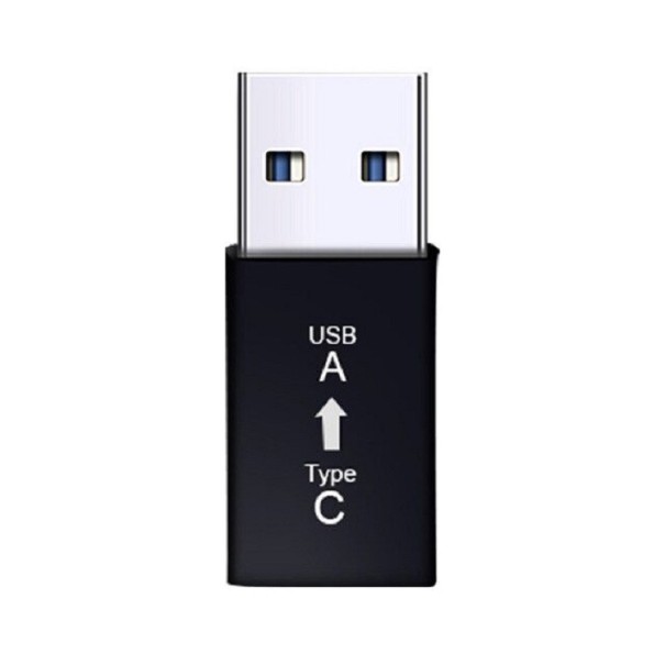 Adaptor Thunderbolt USB-C la USB F / M negru