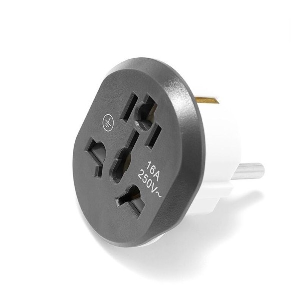 Adaptor universal de călătorie negru