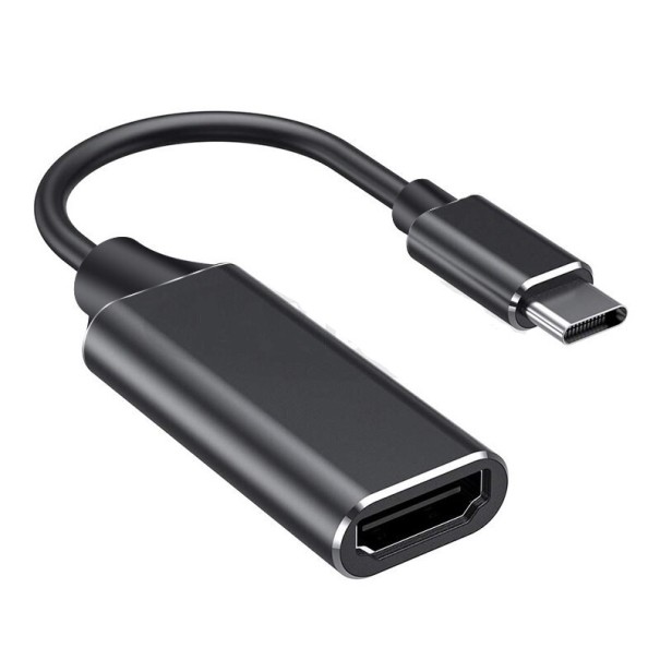 Adaptor USB-C la HDMI negru