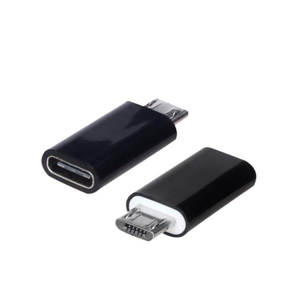 Adaptor USB-C la Micro USB A2495 negru