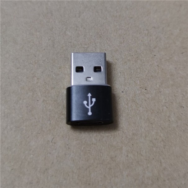 Adaptor USB la USB-C K15 negru