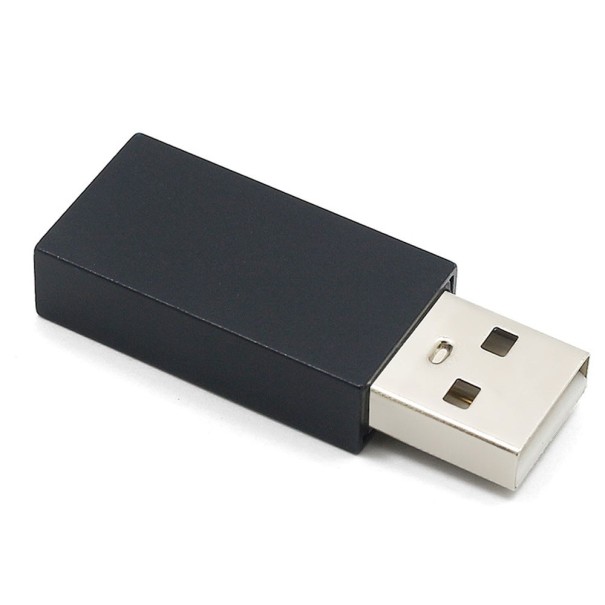 Adaptor USB pentru blocarea transferului de date negru