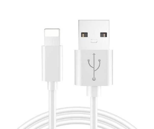 Adatkábel Apple Lightning / USB-hez 3 db fehér 1 m