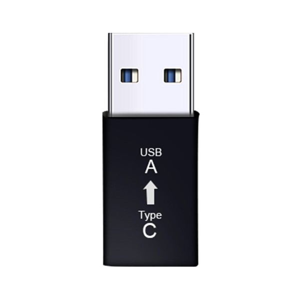 Adattatore USB 3.0 a USB-C nero