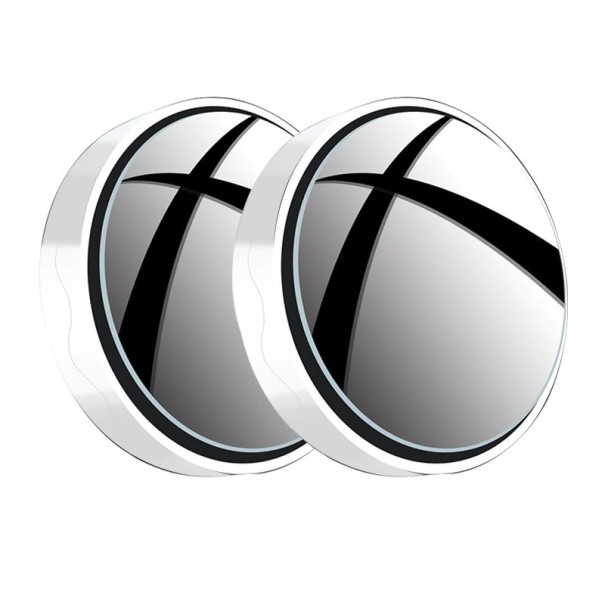 Additional Wing Mirrors 5.5 cm 2 pcs white