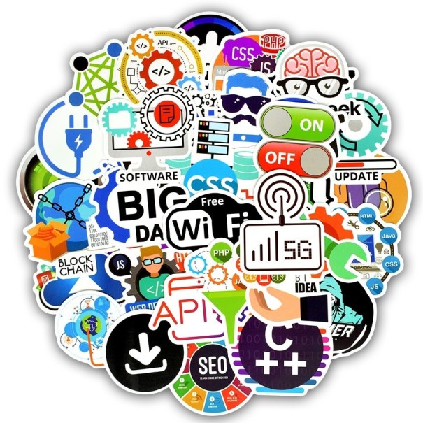 Adesivi programmatore 50 pz E137 1