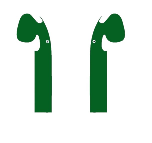 Adesivo protettivo per cuffie Apple Airpods 1 paio verde scuro