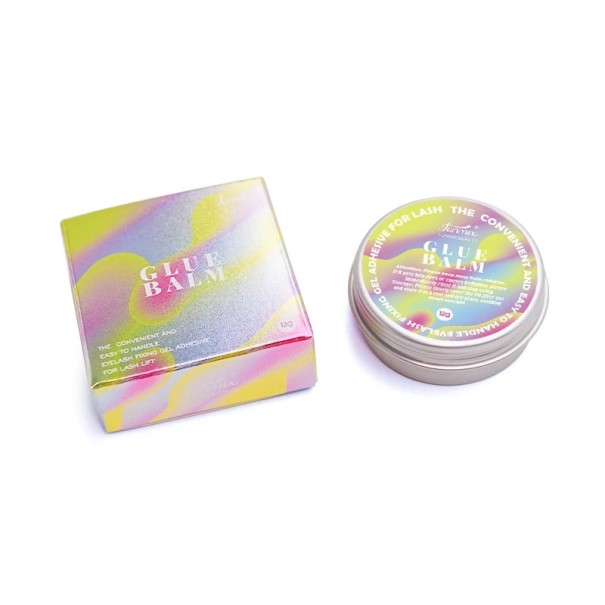 Adhesive Balm for Permanent Lash Styling 12 g Firm Fixing Glue for Lashes and Eyebrows Quick Drying 1