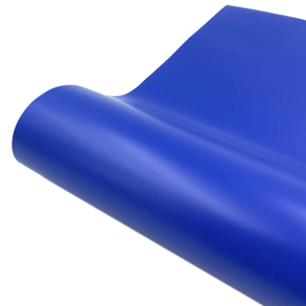 Adhesive Vinyl Film 30 x 100 cm Matt Self-Adhesive Decoration Easy Application Protective Film DIY Furniture and Wall Modifications blue
