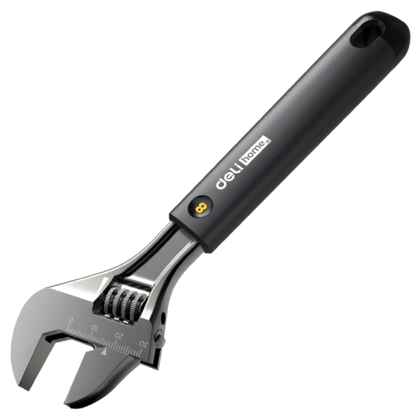 Adjustable Wrench 200 mm black