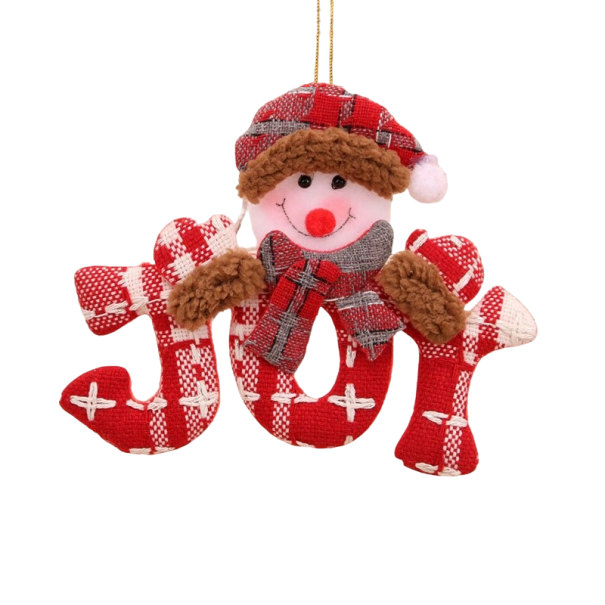 Adorno navideño colgante 14 x 16 cm 4