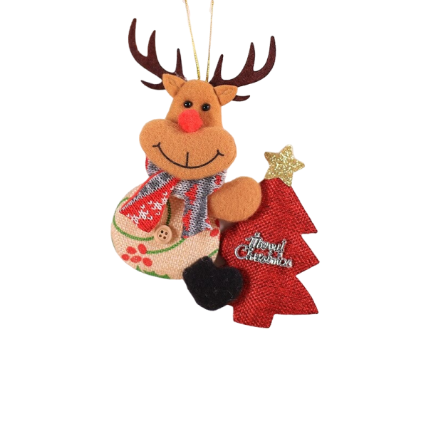 Adorno navideño para colgar 14 x 13 cm 2