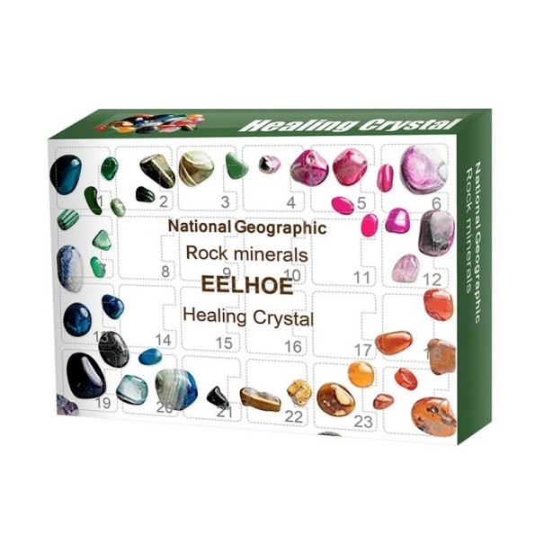 Advent Calendar with Stones 1