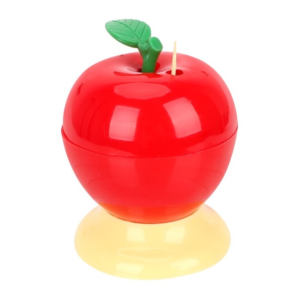 Æbleformet tandstikkerdispenser 1