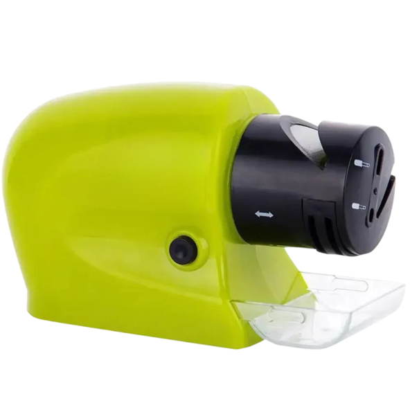 Affilatore elettrico per coltelli da cucina e forbici affilatore rapido affilatura automatica affilatore in acciaio inossidabile uso domestico 1