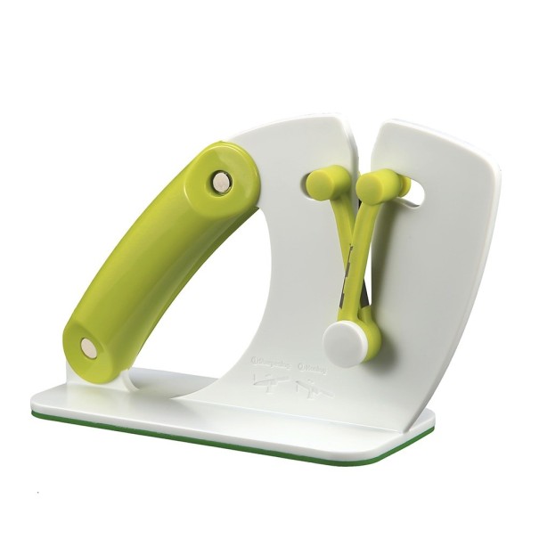 Affilatore per coltelli bianco