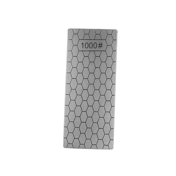 Affilatore per coltelli diamantato 1000 grit Pietra abrasiva ultrafine Superficie a nido d'ape Affilatrice da cucina per utensili e coltelli 1
