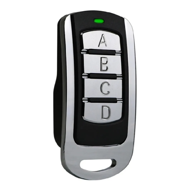 Afstandsbediening Duplicator 280-868MHz IPX6 Multi-frequentie Rollende en Vaste Code Kopieersleutel 4-kanaals Controller zilver