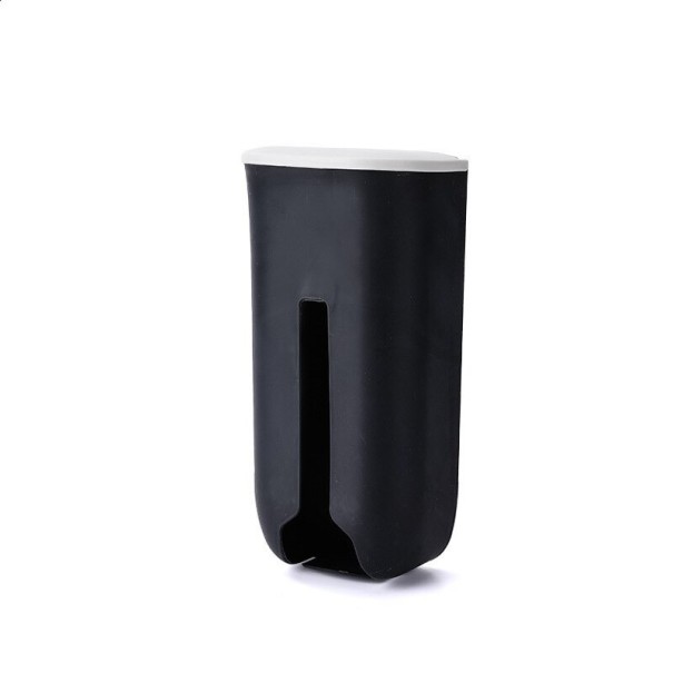 Afvalzakdispenser zwart