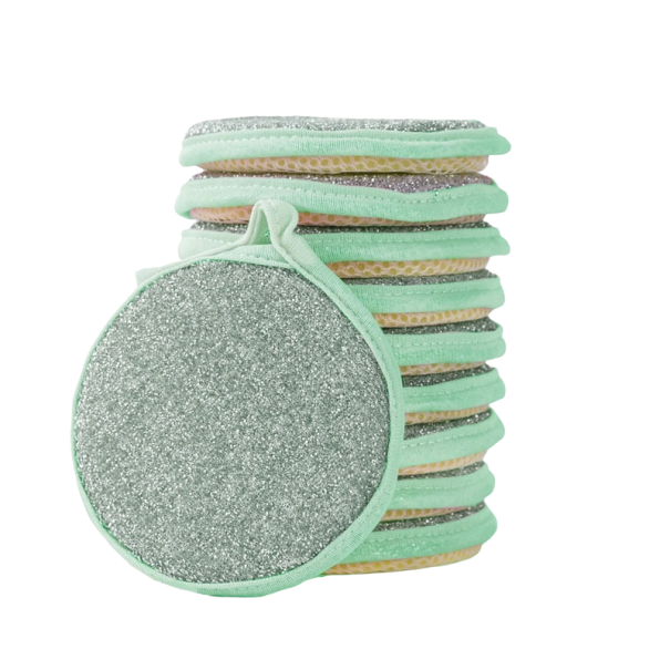 Afwasspons 10 stuks groen