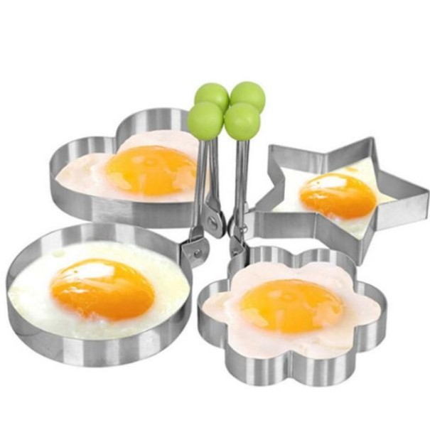 Ägg- eller pannkakspanna - 4 motiv