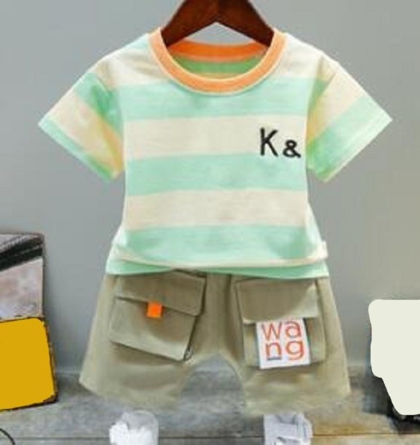 Αγόρι τ-shirt και σορτσάκια L1711 4 D