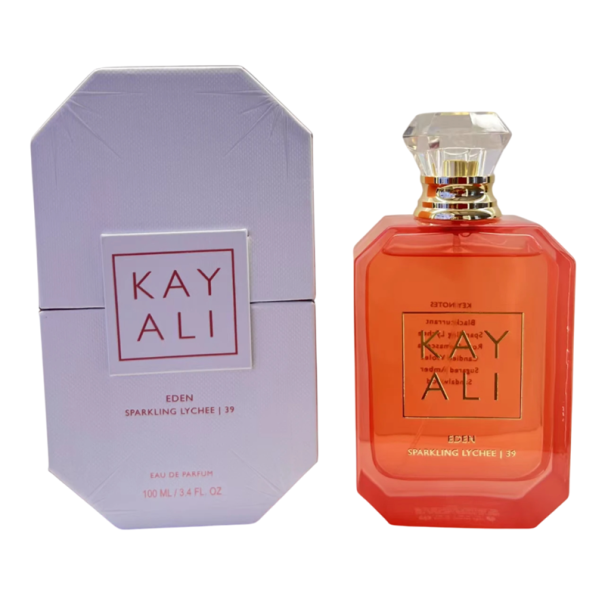 Água de perfume para mulheres 100 ml Fragrância frutal e floral com lichia, maçã, rosa e jasmim Perfume fresco e duradouro 1