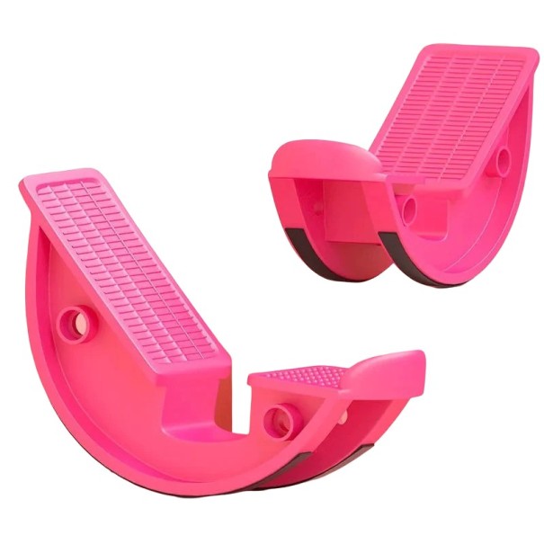 Aide à l'étirement du mollet rose foncé 2 pcs