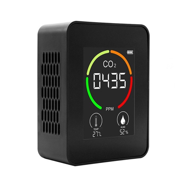 Air Quality Meter black