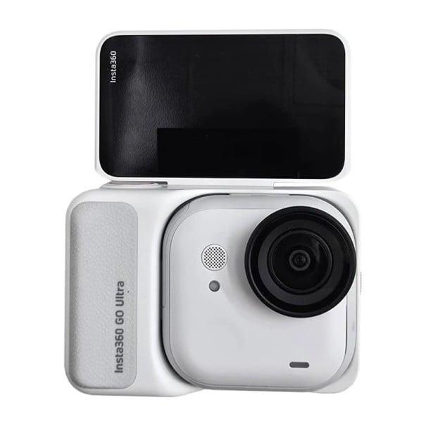 Akční kamera 4K 60 fps s magnetickou stabilizací a magnetickým držákem výdrž baterie 200 minut voděodolná POV handsfree bílá 1