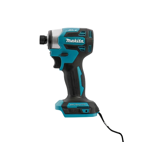 Akku-Schlagschrauber bürstenlos 18V 180Nm DTD173 mit 3600 U/min und 1/4 Zoll Aufnahme Li-ion blau zum Schrauben und Montieren