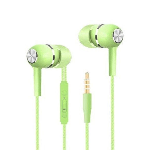 Ακουστικά 3.5 mm jack A3039 πράσινο