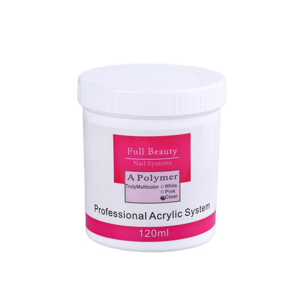 Akryl neglepulver gennemsigtig
