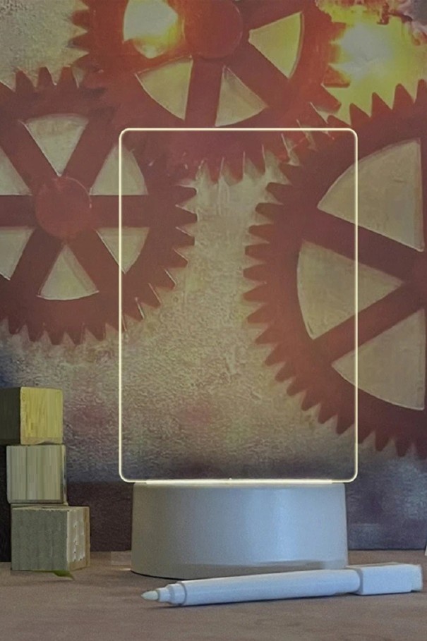 Ακρυλικός LED πίνακας με μολύβι 1