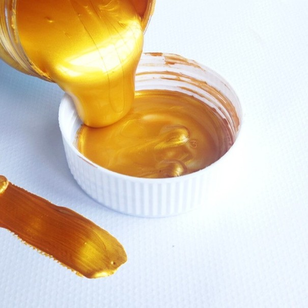 Akrylmaling til maling 60 ml guld