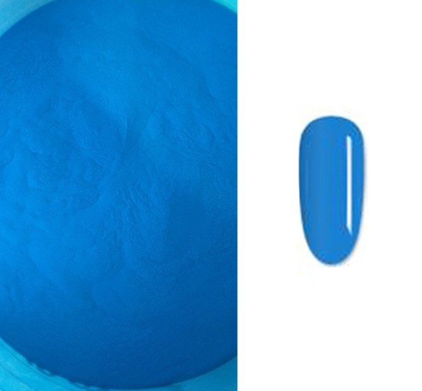 Akrylový pudr na nehty 100 g modrá